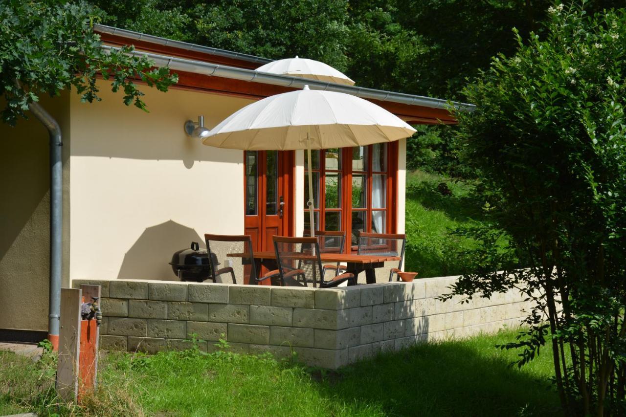 Bungalows Am Waldessaum Bei Hohenzieritz Luaran gambar